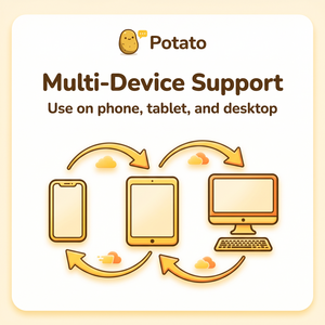 POTATO品牌 - Potato官网隐私政策：数据收集、使用、保护说明